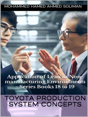 cover image of Application of Lean in Non-manufacturing Environments